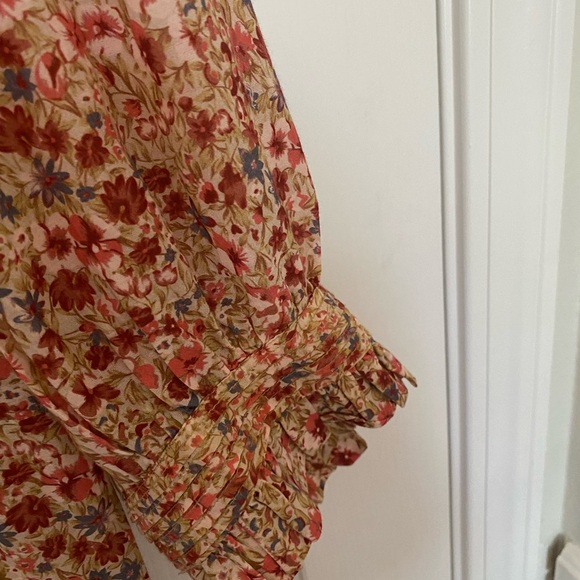 DOEN MONET DRESS Pink Valley Floral Size Small HMD - Picture 8 of 11